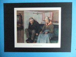 Kupfertiefdruck von F. Stirnimann : die beiden Alten