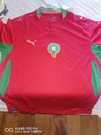 Puma Fussball Trikot Marokko Grösse 2XL Neu ungetragen. 