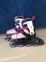Rollerblade Inlineskates Kinder rosa weiss schwarz