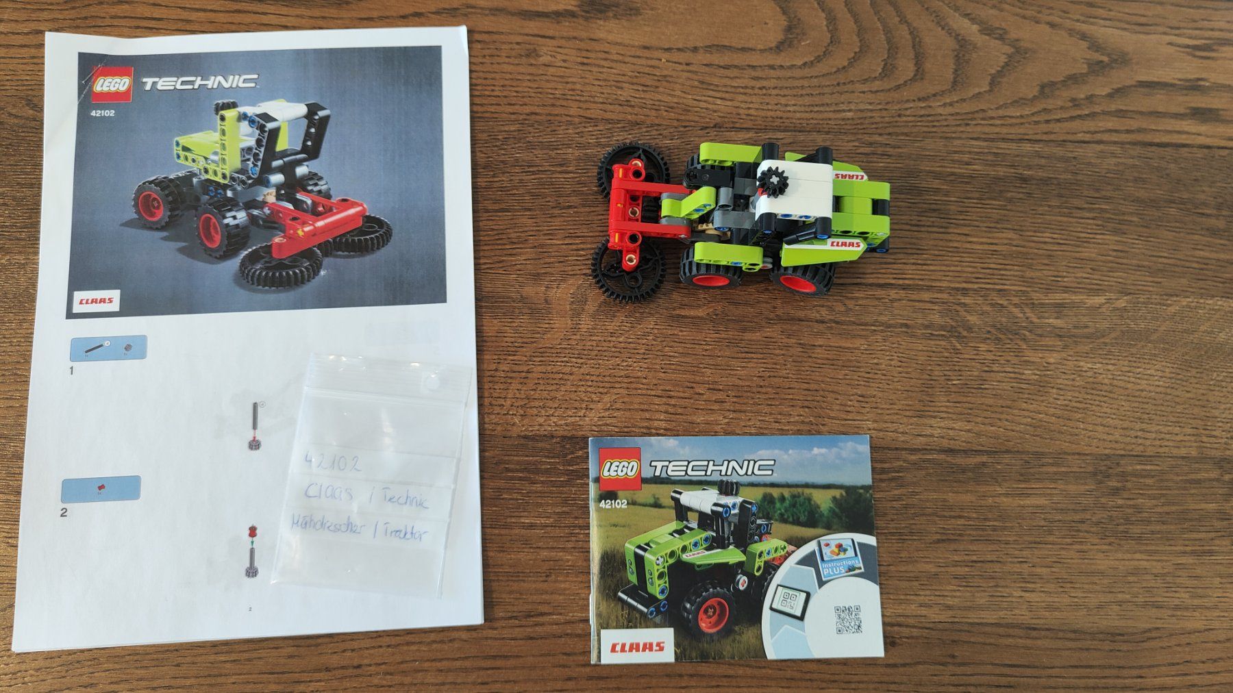 Technics Kit di costruzioni: Lego Technic mini Claas Traktor (2 Modelle) – Usato da Tann venduto da ansure75 3