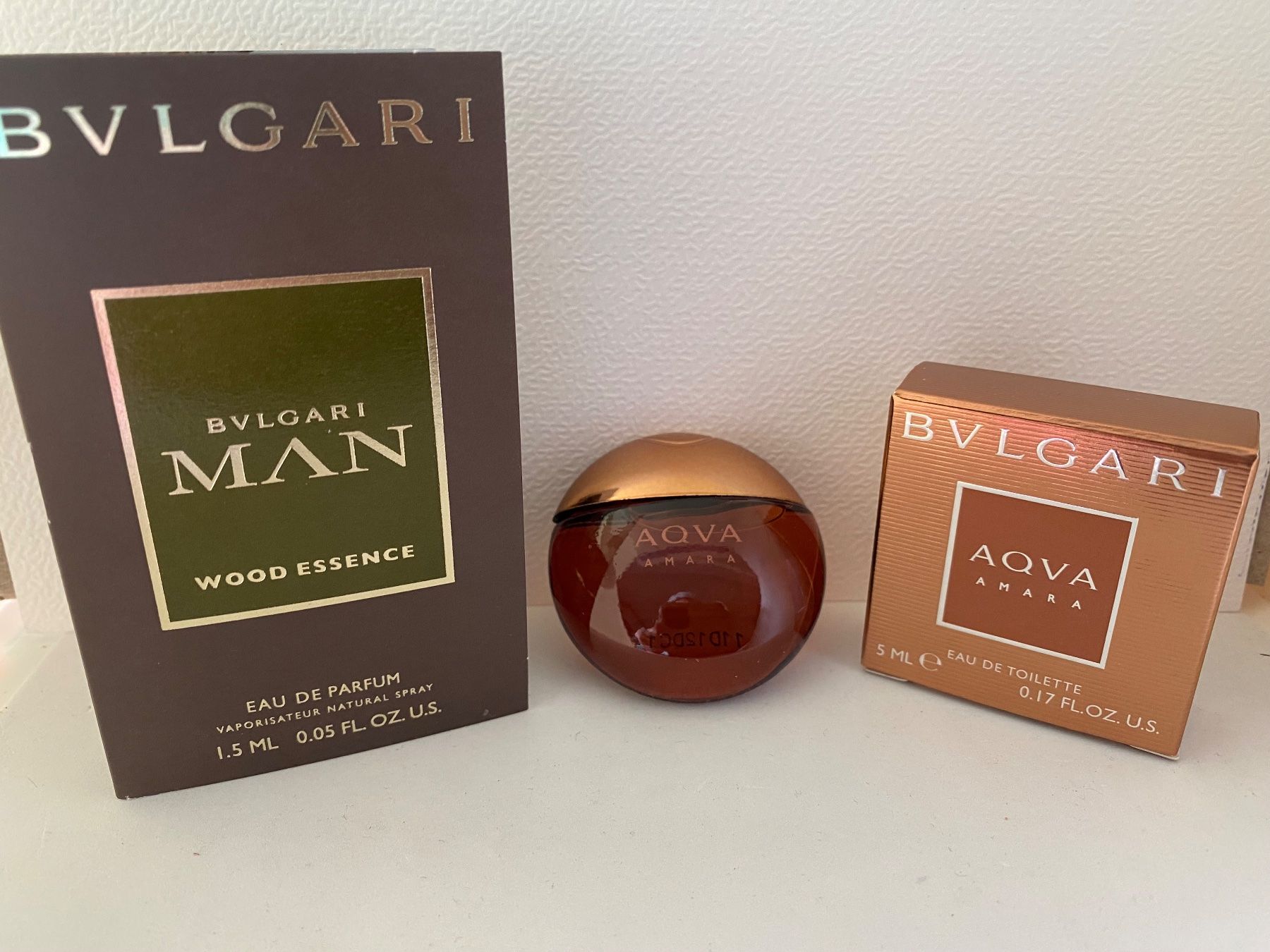 Bulgari Parfum & Eau de Toilette: Miniatures pour homme de Bulgari – Neu und originalverpackt aus Bouveret von wes_7zll