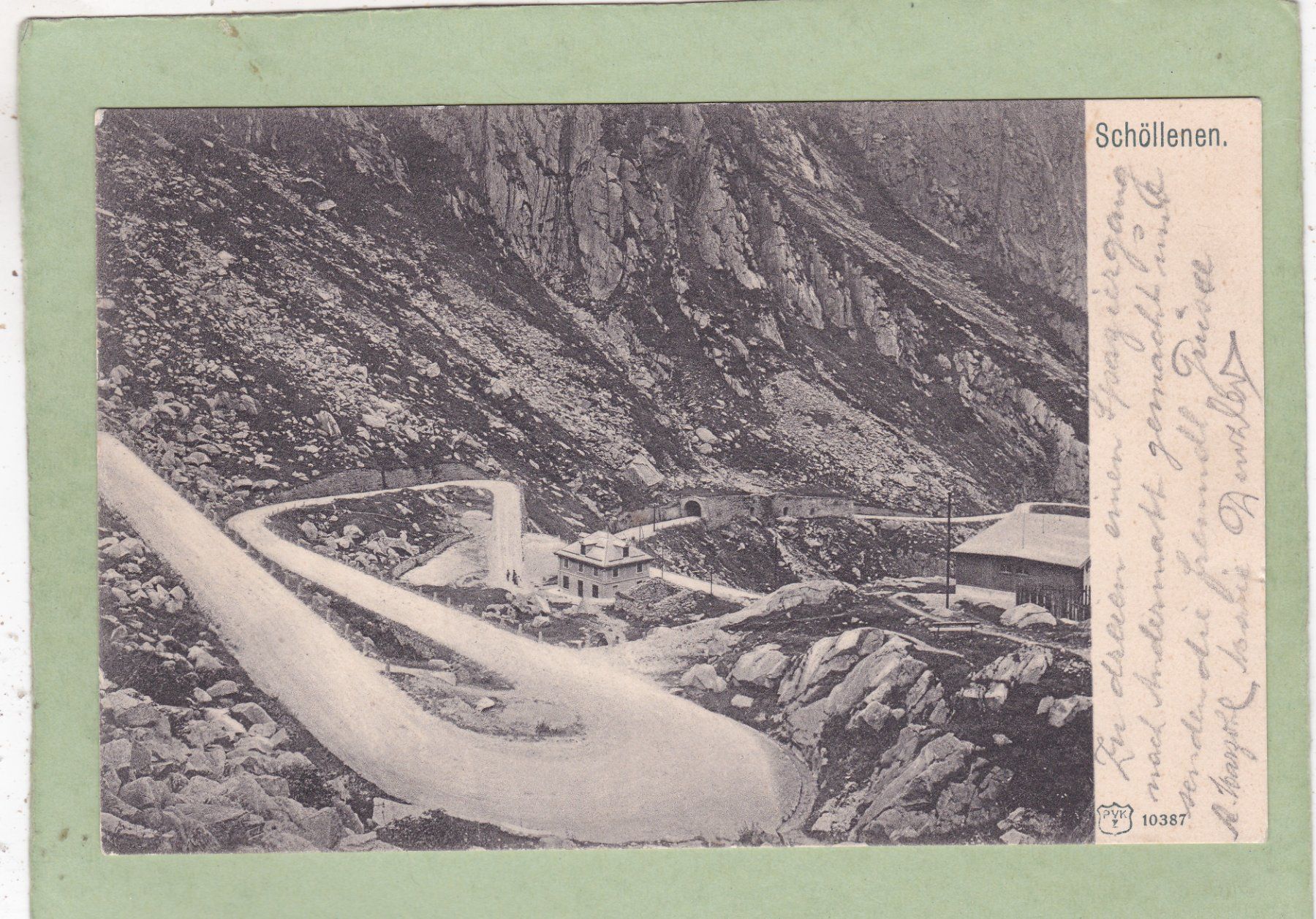 Cartoline postali: Schöllenen 1904 – Usato da Herisau venduto da Lisegrat2008