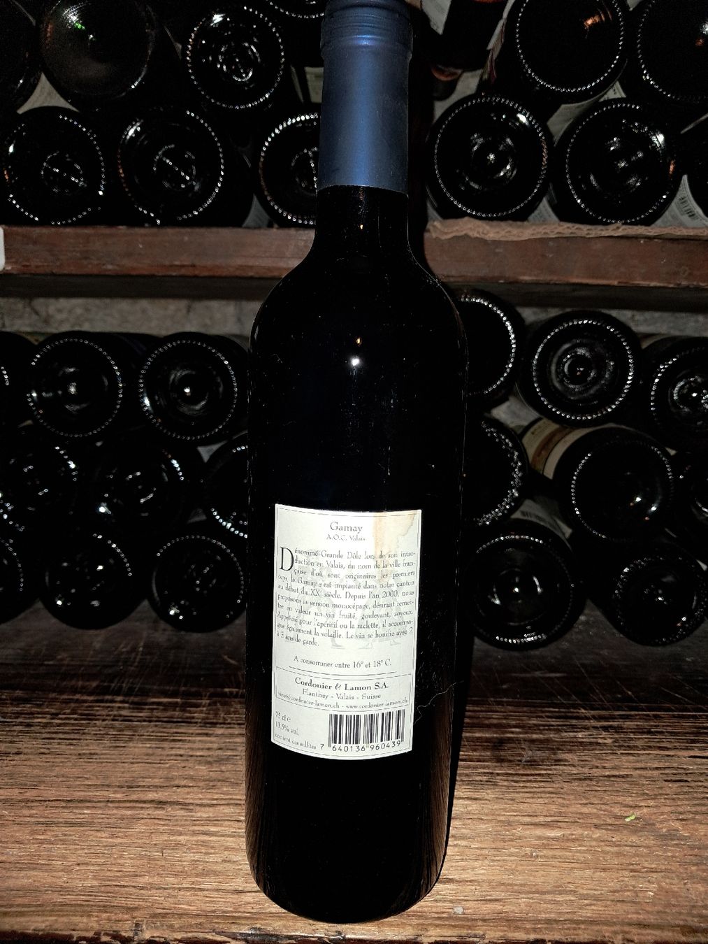 Vino: Gamay "Le Patricien" - AOC Valais 2014 – Nuovo e nell'imballaggio originale da Le locle venduto da juliensaran 3