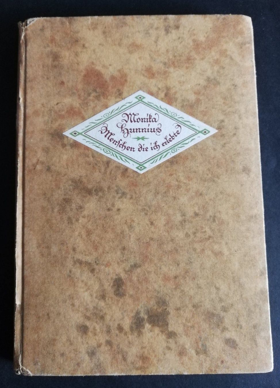 Libri: Menschen die ich erlebte – Usato da Malans GR venduto da soboru