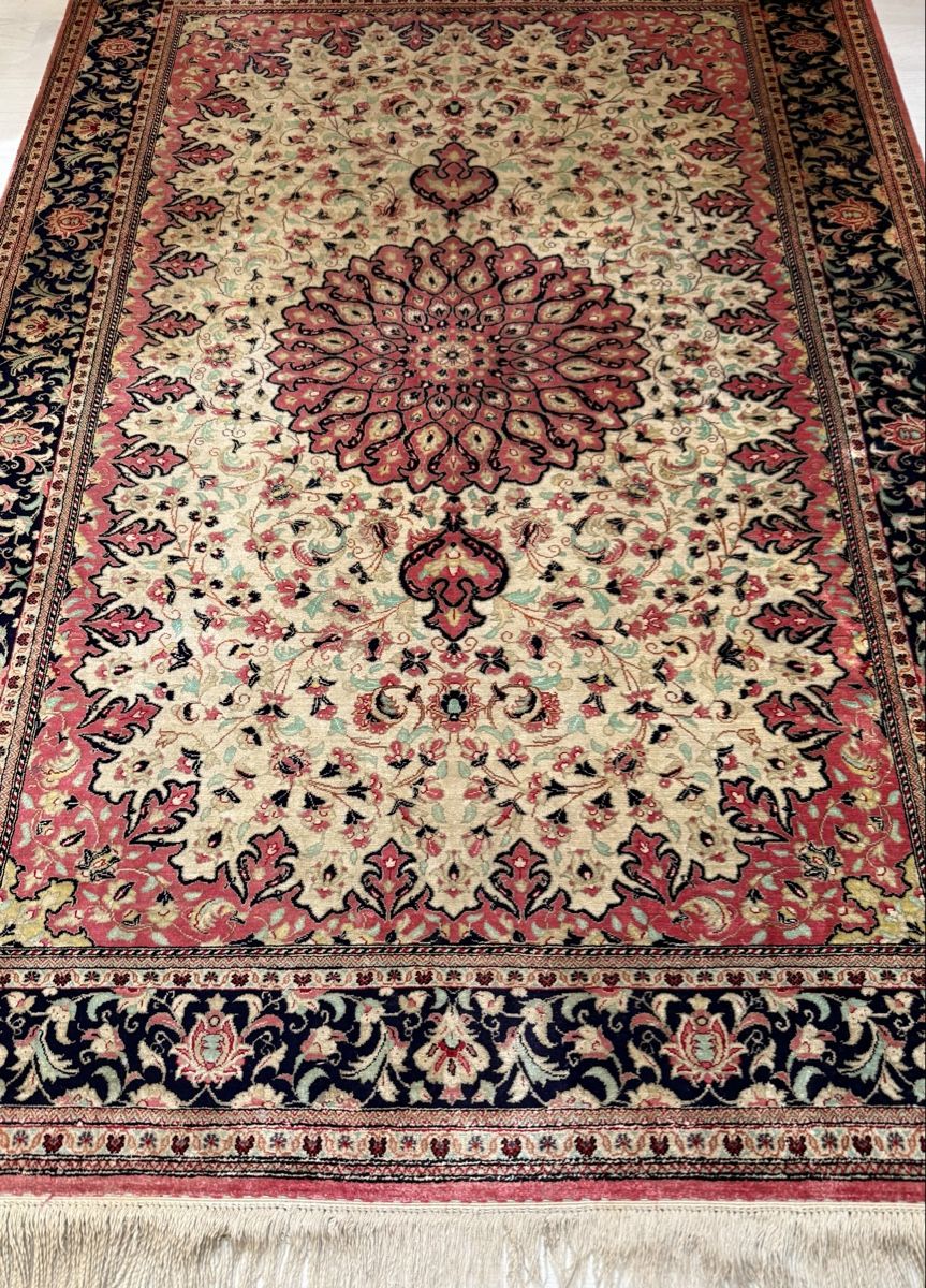 Teppiche: Wunderschönen Perser Seidenteppich 102x153.cm – Gebraucht aus Sempach von Star7 3