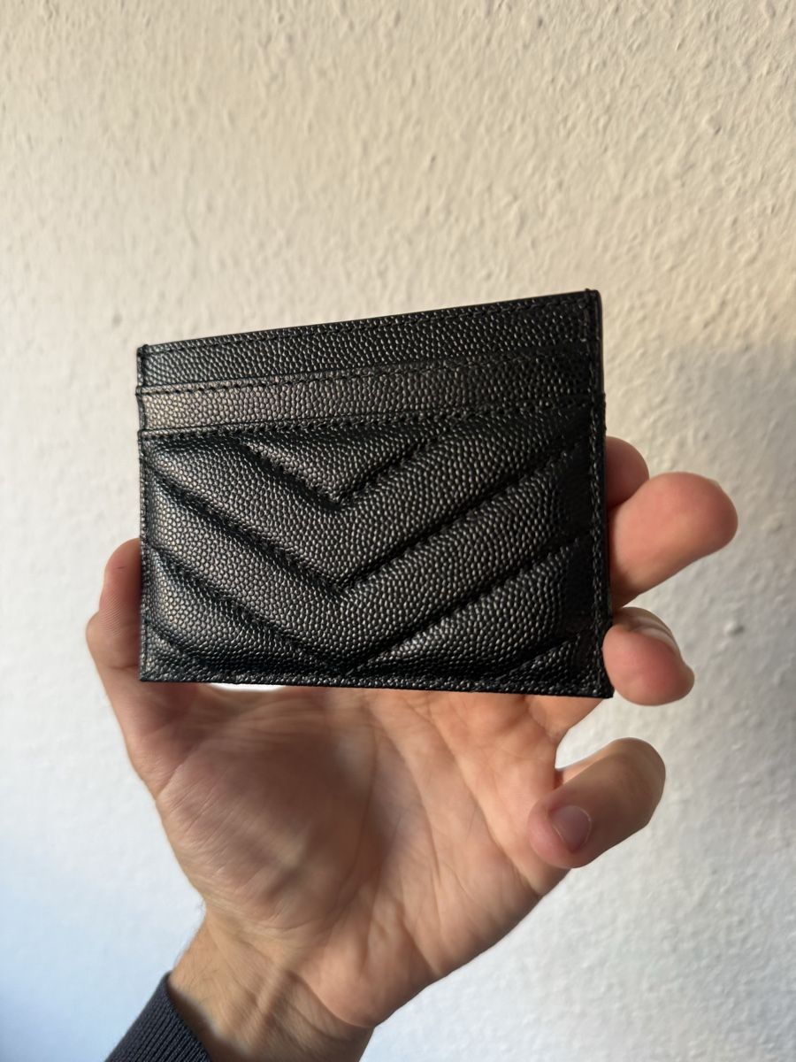 Saint Laurent Portamonete: Yves Saint Laurent YSL Card Holder  – Nuovo (secondo la descrizione) da Genève venduto da SG_73 1