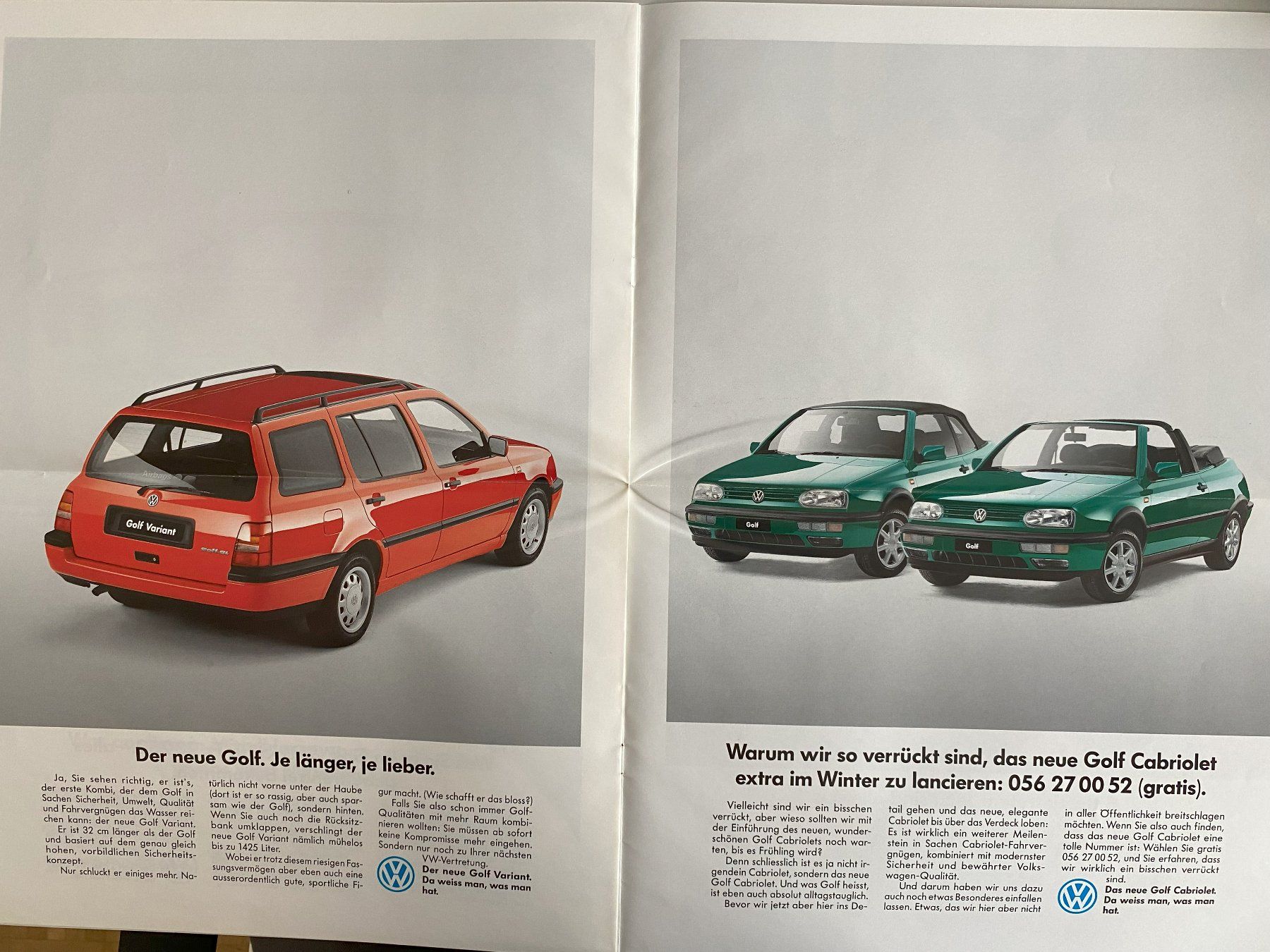 Riviste & Magazine: Magazin Neu: Volkswagen mit Datenblättern – Usato da Alpnach-Dorf venduto da Hess-Automobile 2