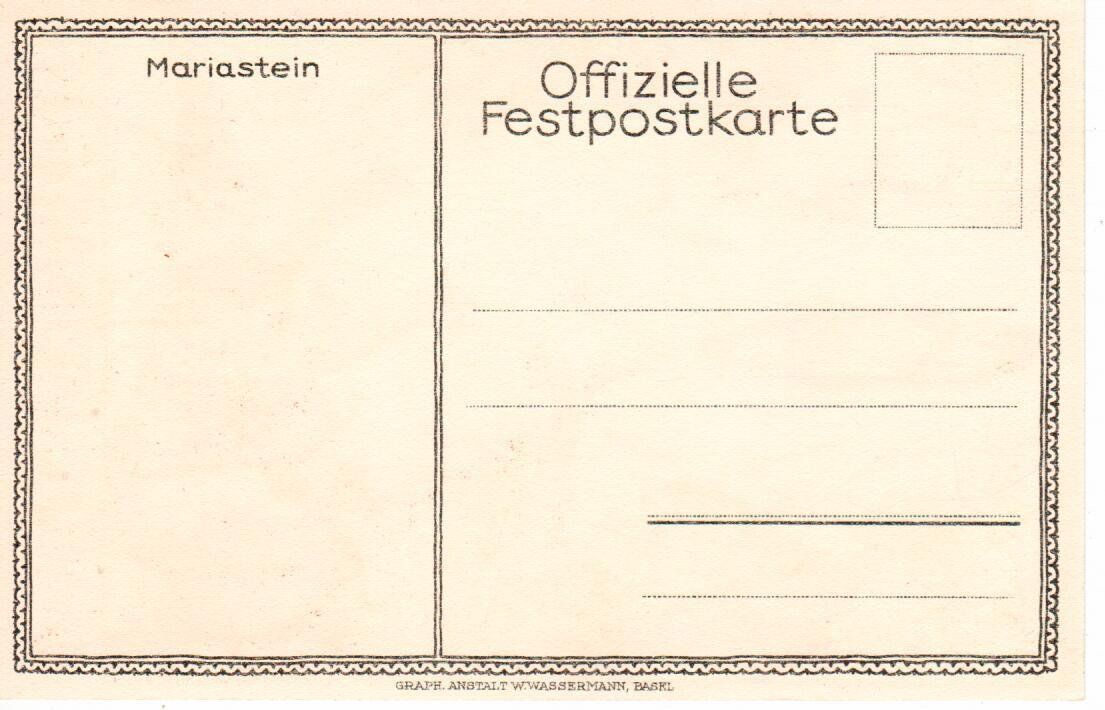 Cartoline postali: Festpostkarte - Katholikentag Basel – Usato da Wolhusen venduto da Curver9 1