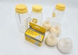 Medela Babyflaschen mit Saugern Set nicht gebraucht 