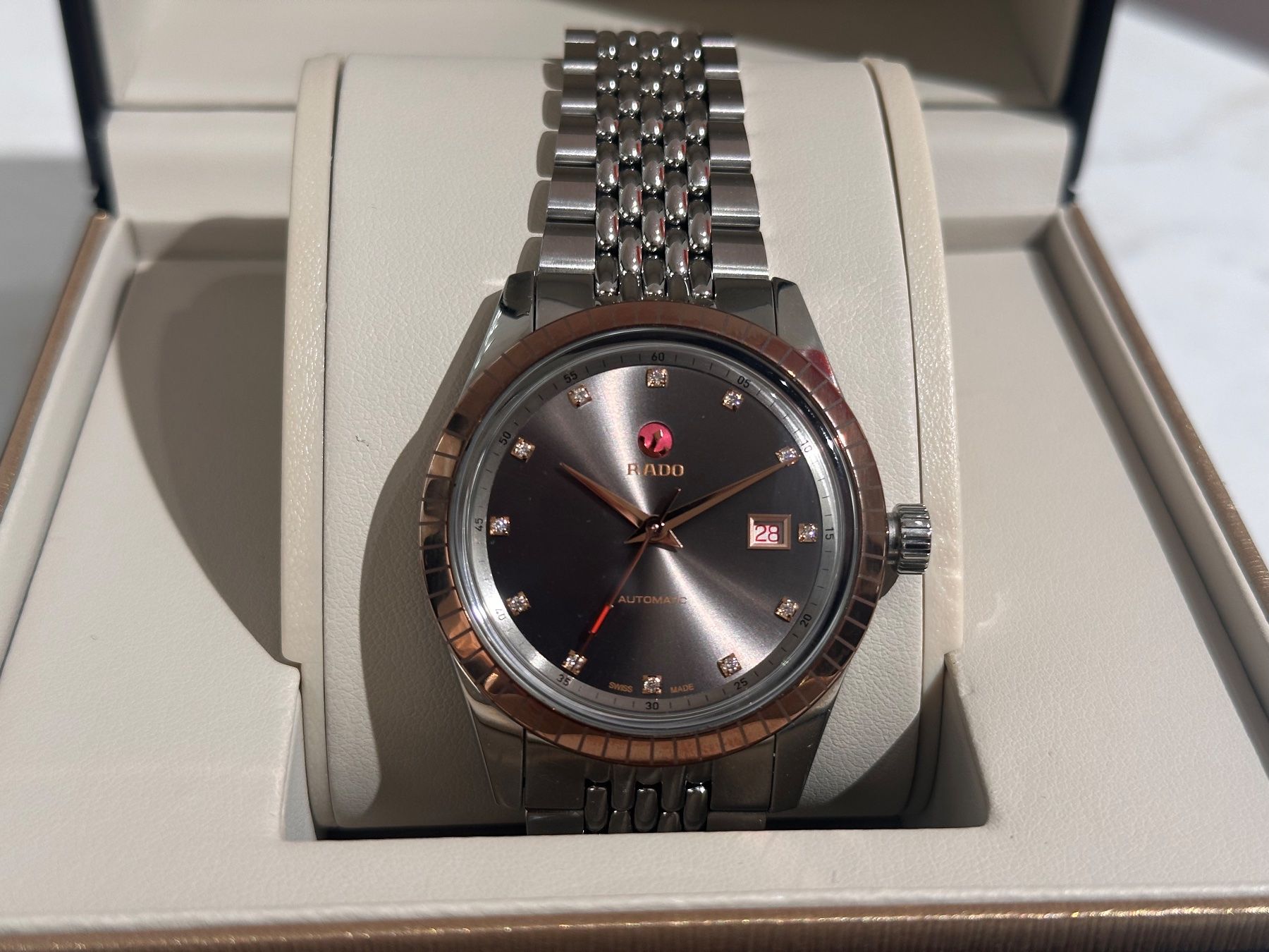 Rado Orologi: Rado Hyperchrome Classic 42mm mit Diamanten – Usato da Zürich venduto da uhrmacherteam 6