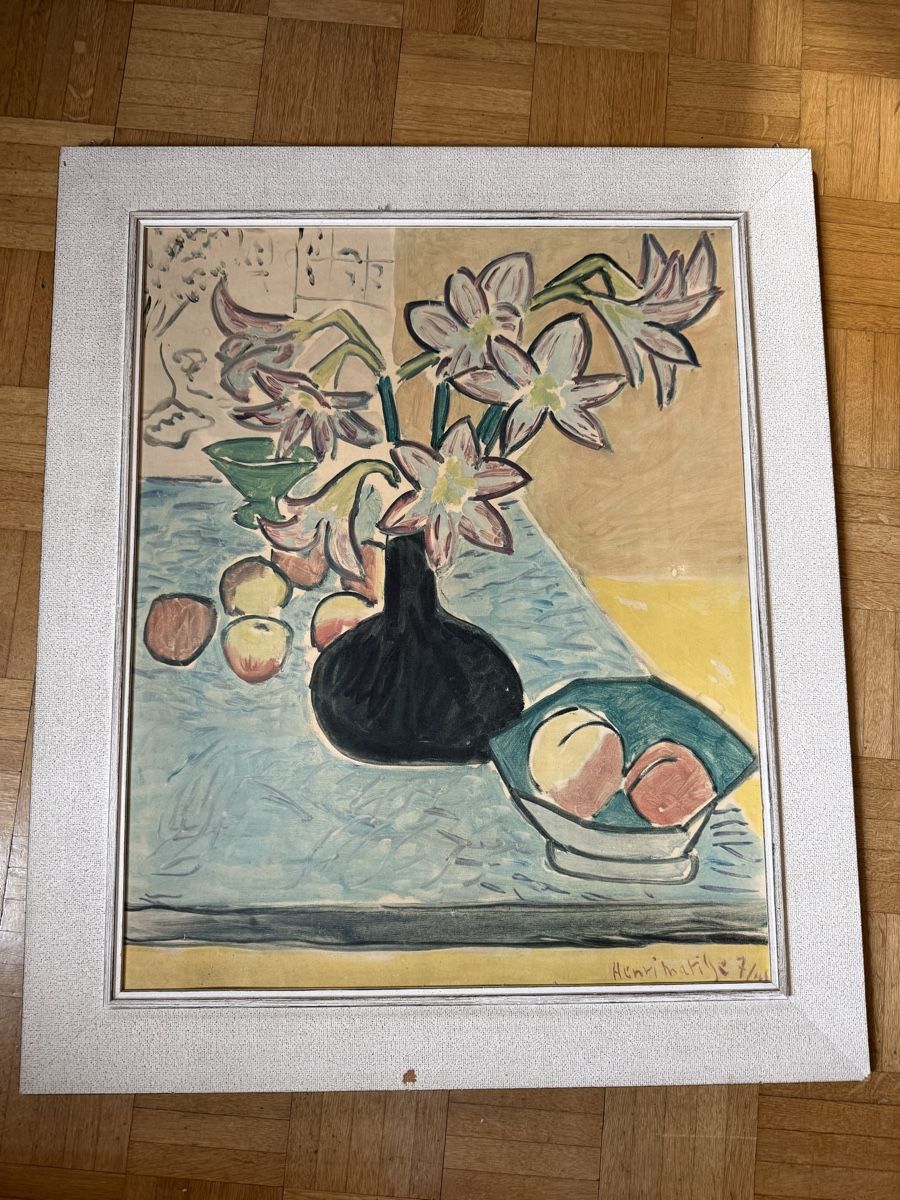 Gemälde: Gemälde Blumen & Früchte Henri Matisse – Gebraucht aus Thayngen von laylay_xD