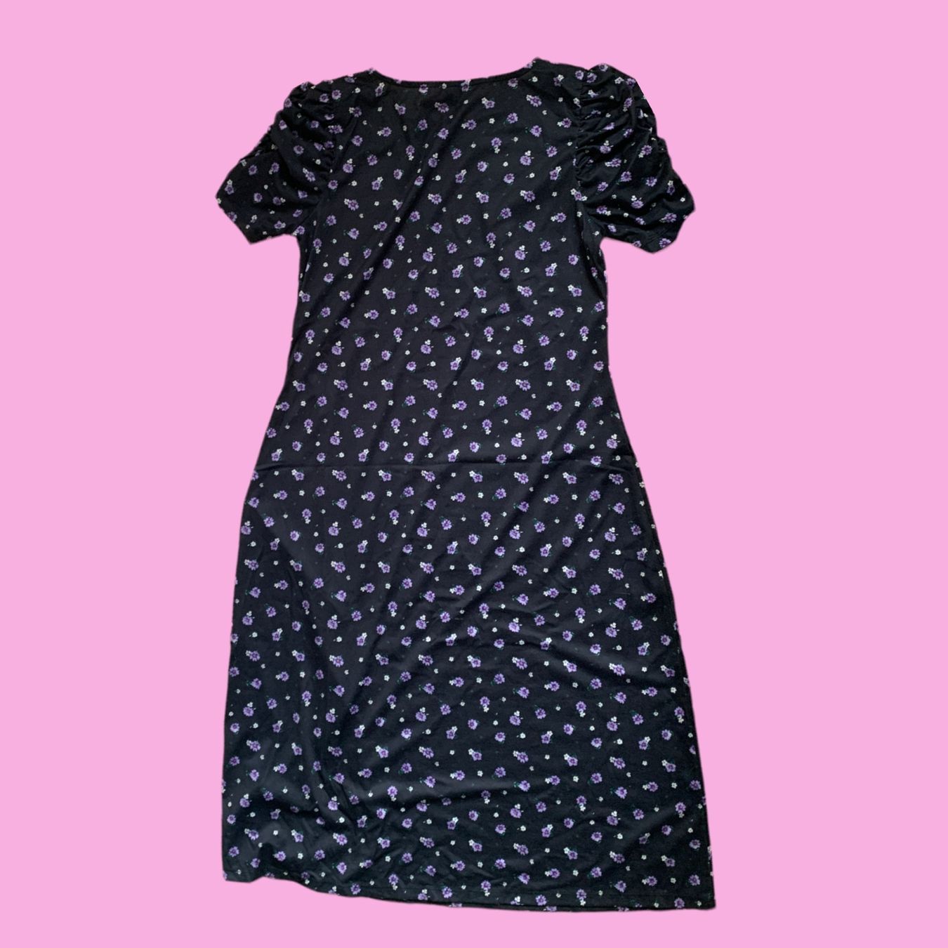 H&M Kleider: Lilac floral midi dress – Neu (gemäss Beschreibung) aus Basel von demonbaby2222 3