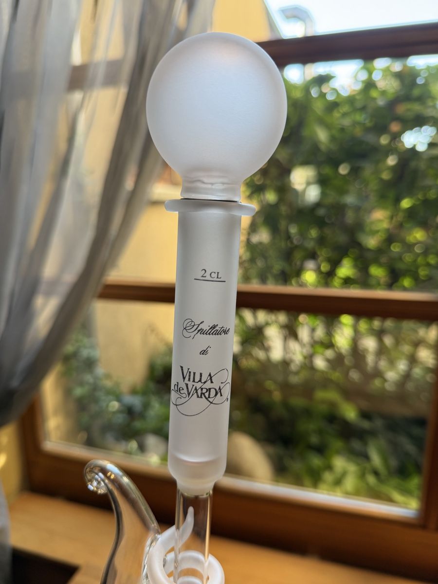 Bicchieri: Villa de Varda Grappa Dosierhilfe / Glas-Pipette – Usato da Muttenz venduto da Luigi_4133 1