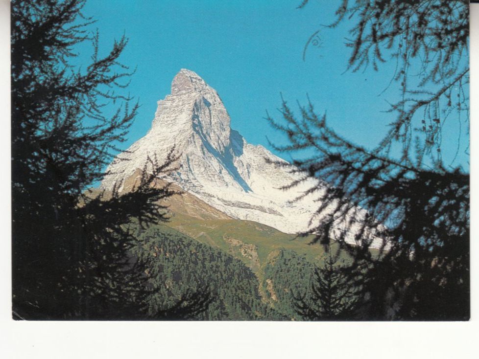 Ansichtskarten: Matterhorn 1989 – Gebraucht aus Bürglen TG von StampGraf
