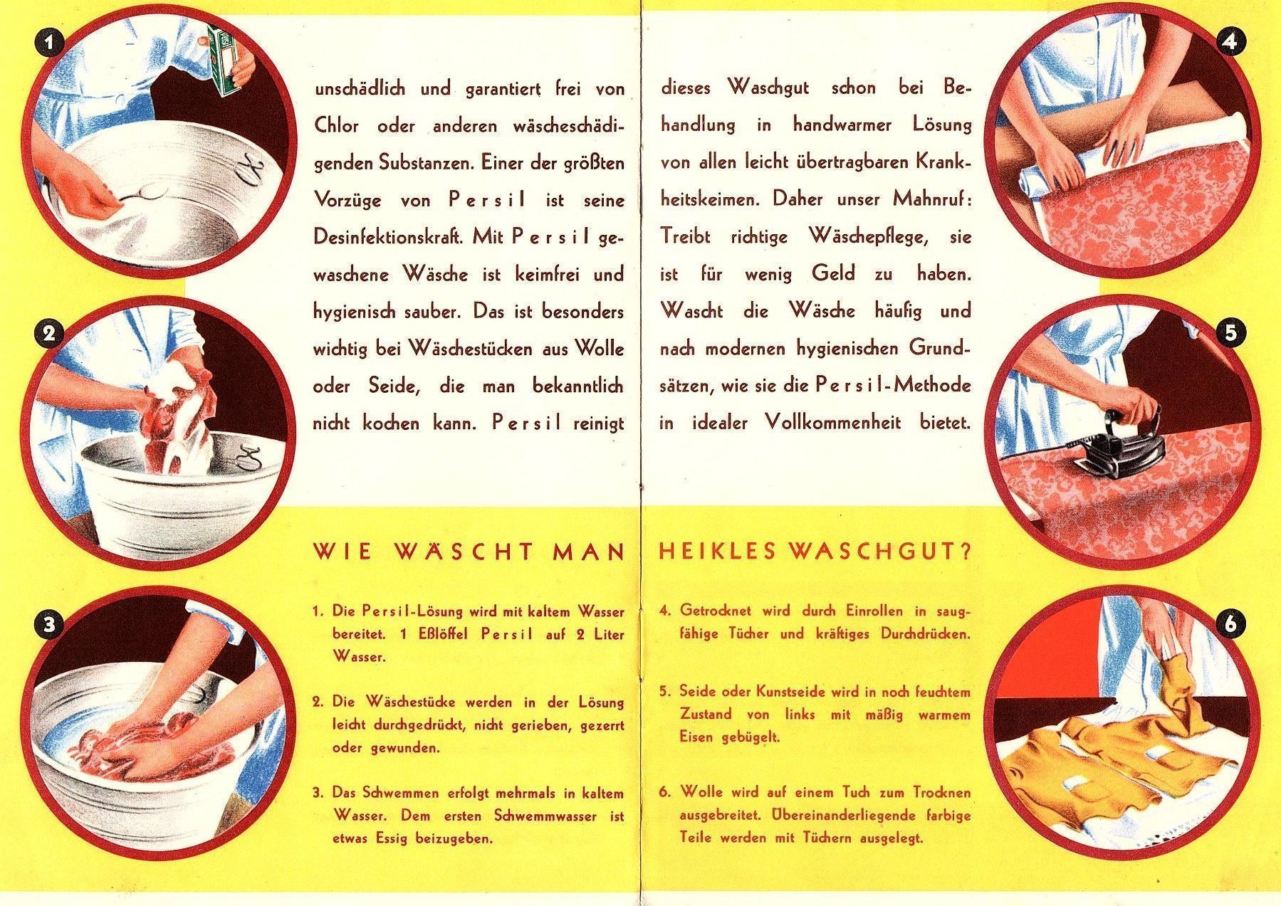 Dokumente: Persil Broschüre antik – Gebraucht aus Mörschwil von antiksalon 4