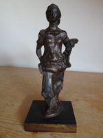 Eduard Spörri Bronze "die Schnitterin" signiert und datiert
