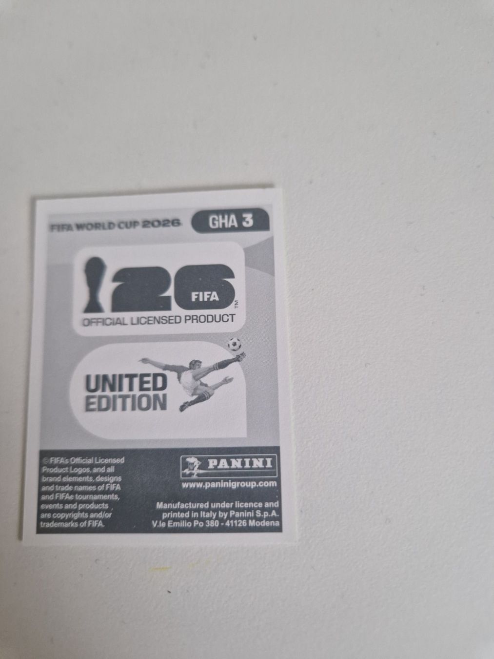 Panini Carte collezionabili: Panini Sticker GHA3 – Nuovo (secondo la descrizione) da Stüsslingen venduto da white_angel86 1