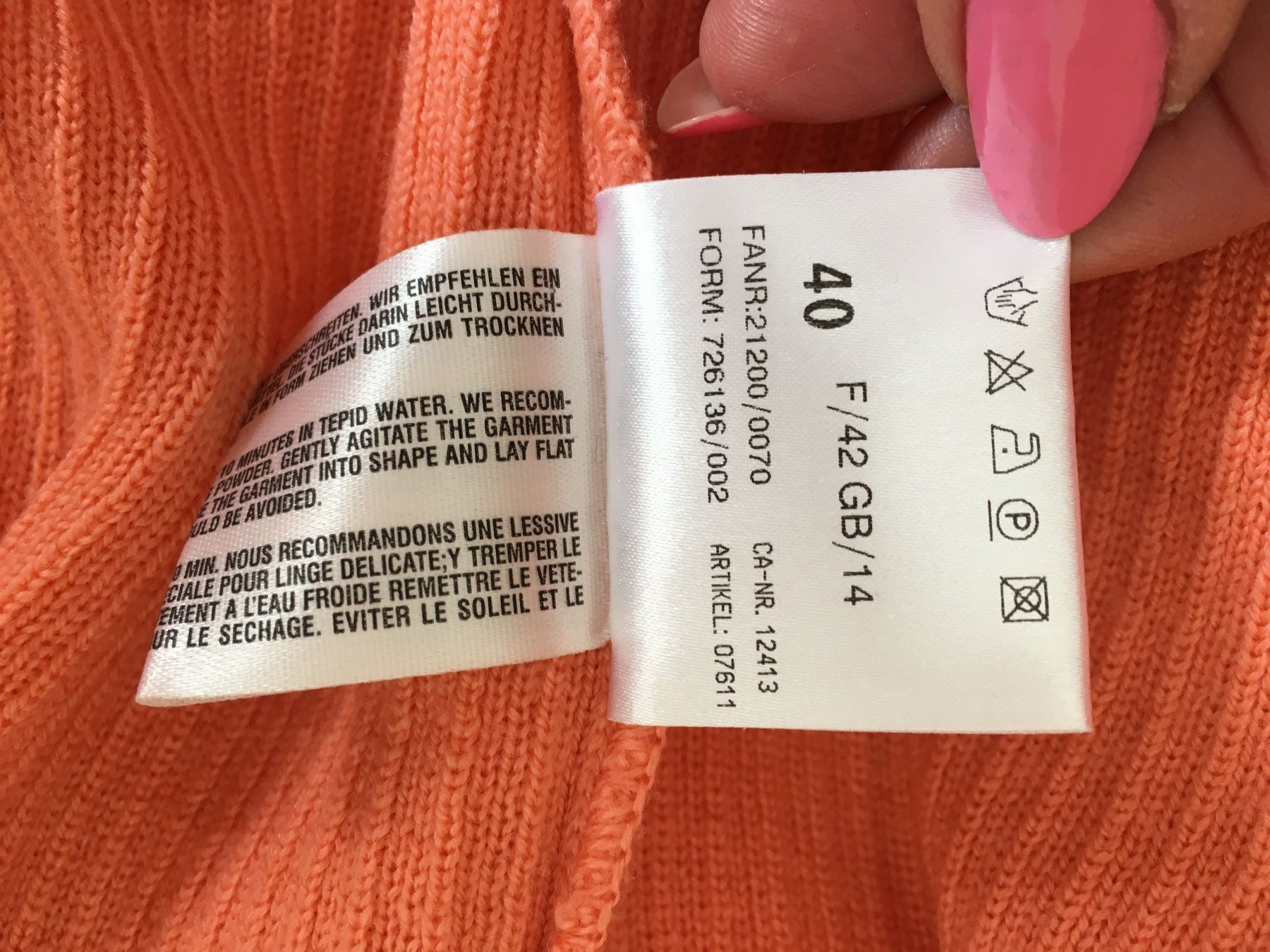 Basler Giacche: Warme edle moderne Strickjacke Wolle – Usato da Bern venduto da Smile-2707 5