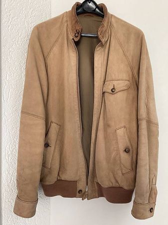 Lederjacke Hirschleder Grösse M/L