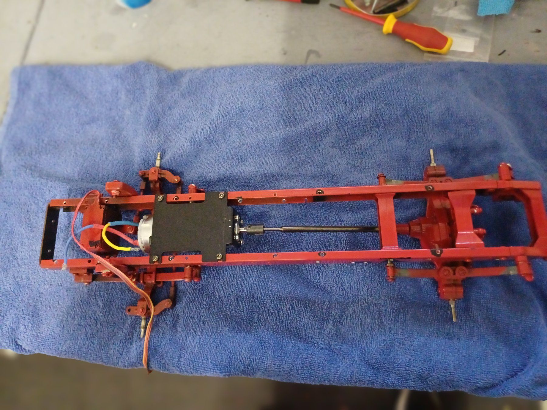 Tamiya RC Modellbau: Tamiya Fahrgestell Servonaut Getriebemotor – Gebraucht aus Zell LU von mohabbele 2