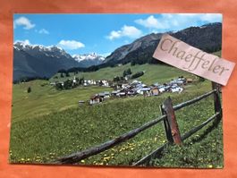 Ftan Engadin. Gross und Klein-Ftan mit Hochalpinem Töchterin