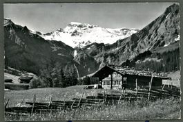 AK sw Adelboden BE Fitzer, Engstligfälle,Wildstrubel ≈ 1965 
