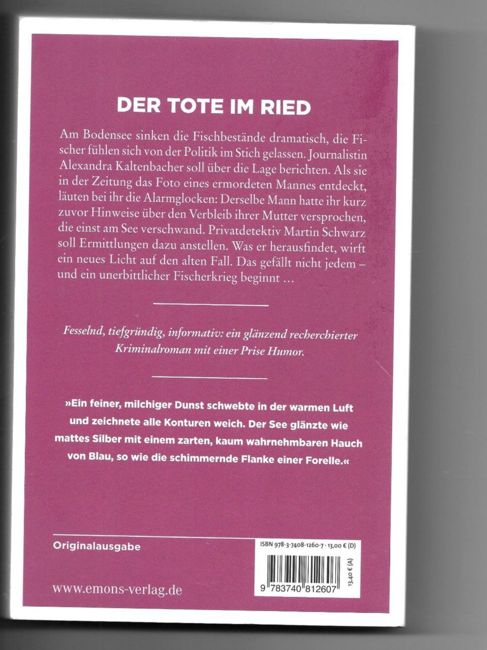 Libri: Matthias Moor Fischerkrieg am Bodensee – Usato da Samstagern venduto da Bladetigi 1
