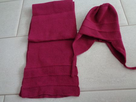 KAPPE UND SCHAL GR.57 *NEU*