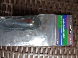 Câble Jack 3,5 mm x RCA 1,5m