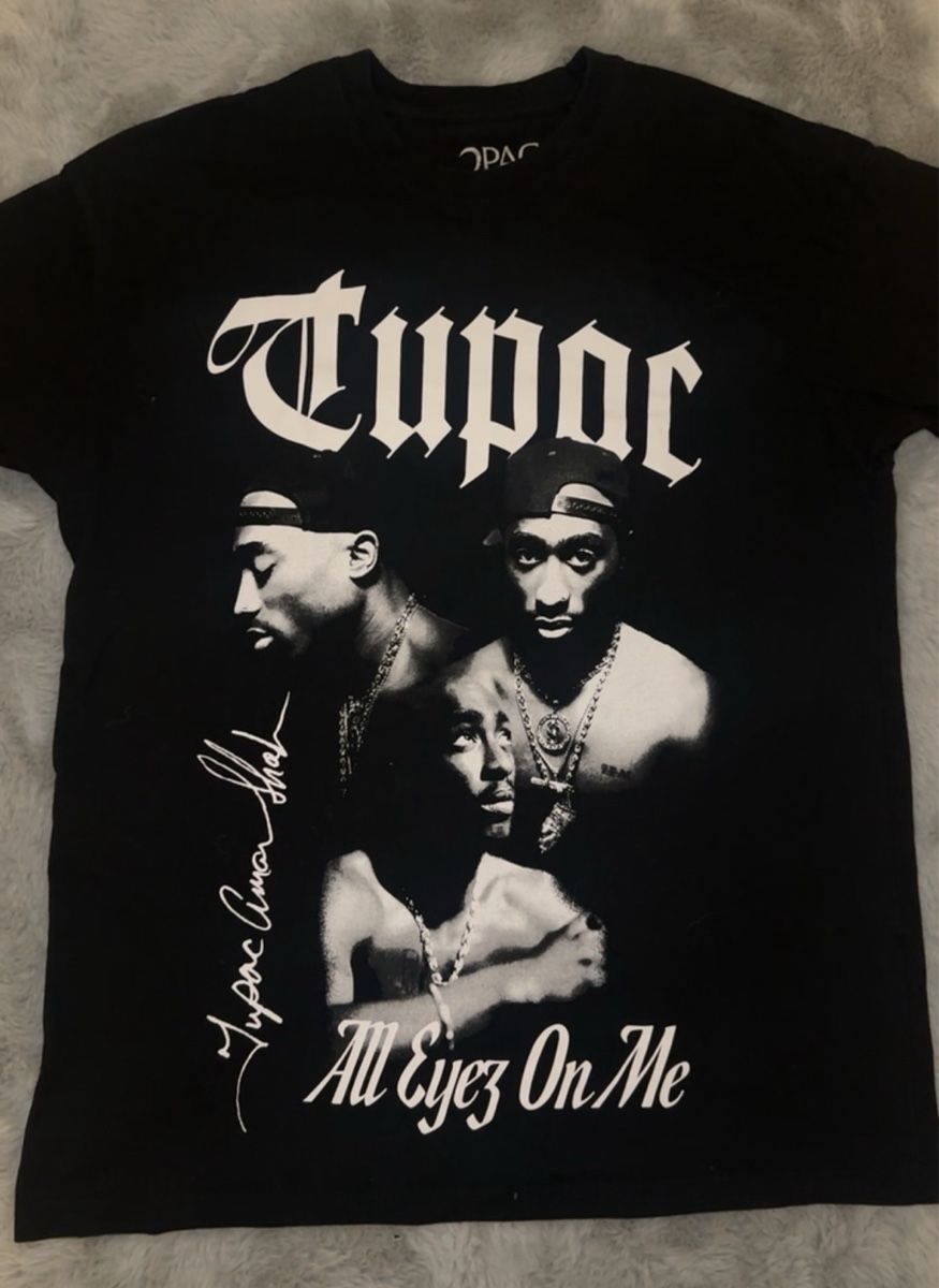 Pull&Bear T-Shirts: Tupac „All Eyez On Me“ Vintage T-Shirt – Gebraucht aus Bülach von RuShe_