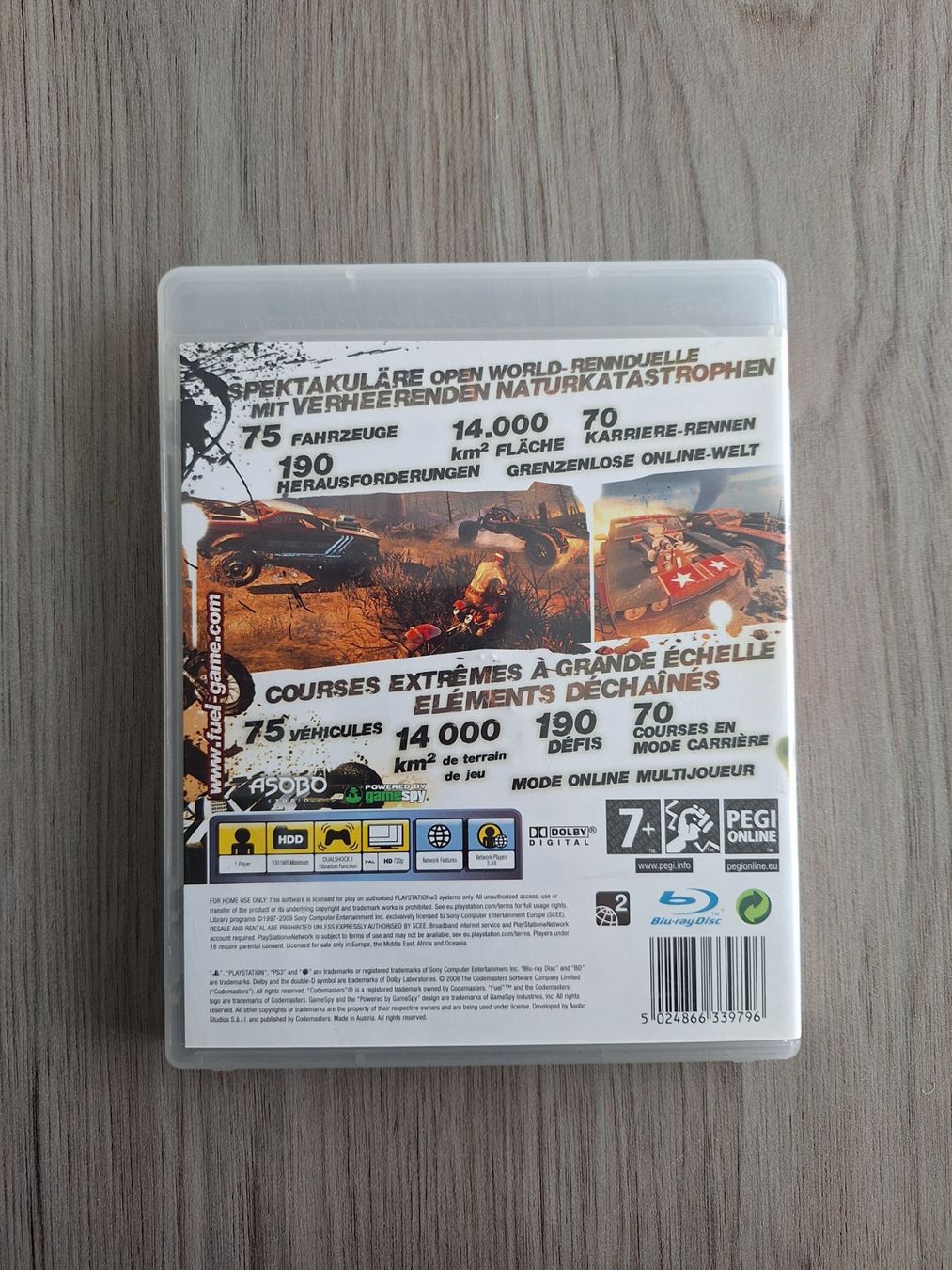 Jeux: Fuel - PS3 – D'occasion à Baar par RDNA 2