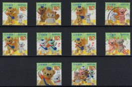 Teddy Bären - schöne Motiv Serie aus Japan