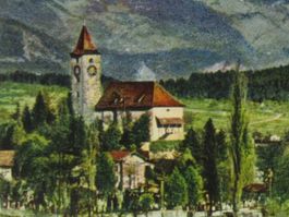 Brienz , Kirche 1961