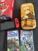 Nintendo Switch + 2 Spiele + Zubehör, Top Zustand!