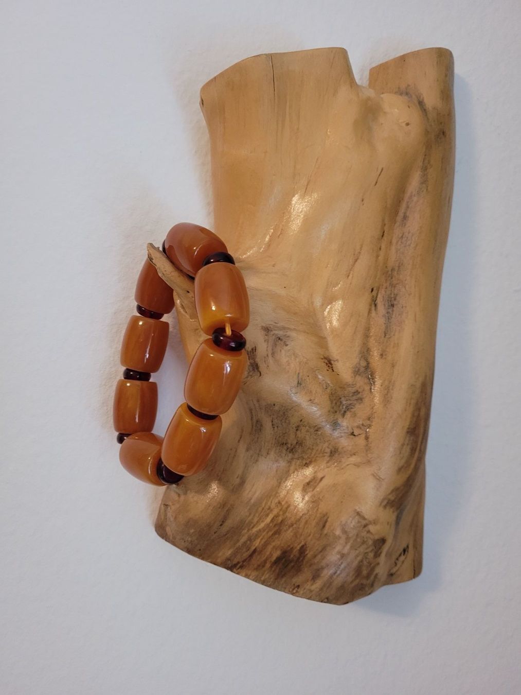Sculture & Statue: Deko Holz Wand Schmuckhalter wunderschön Deko Objekt – Usato da Riedt b. Erlen venduto da Gottestraene 5