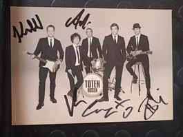 Die Toten Hosen - signierte Autogrammkarte