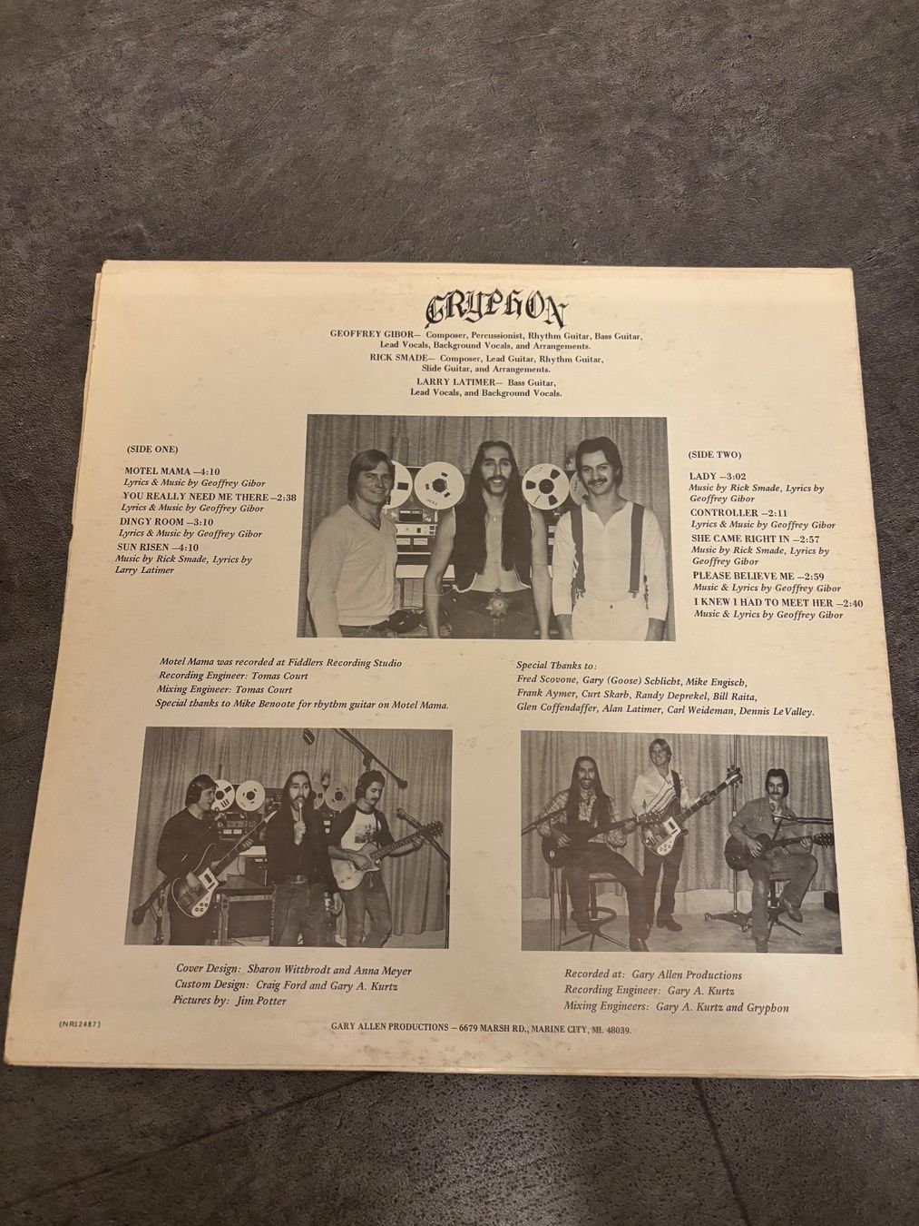 Dischi in vinile: Gryphon Same 1976 Hard Rock usa – Usato da Zürich venduto da manuunited 1