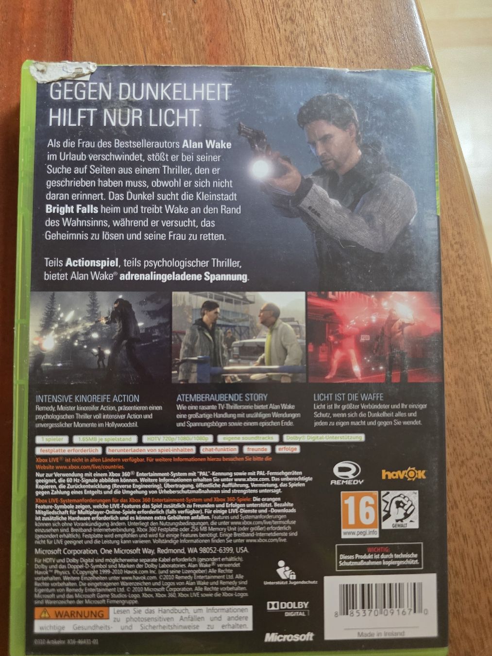 Giochi: Alan Wake - Xbox 360 – Usato da Hottwil venduto da Humanoidprincezz 1