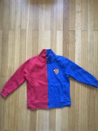 FC Basel Trainingsjacke Gr. 140 – Rot/Blau 
