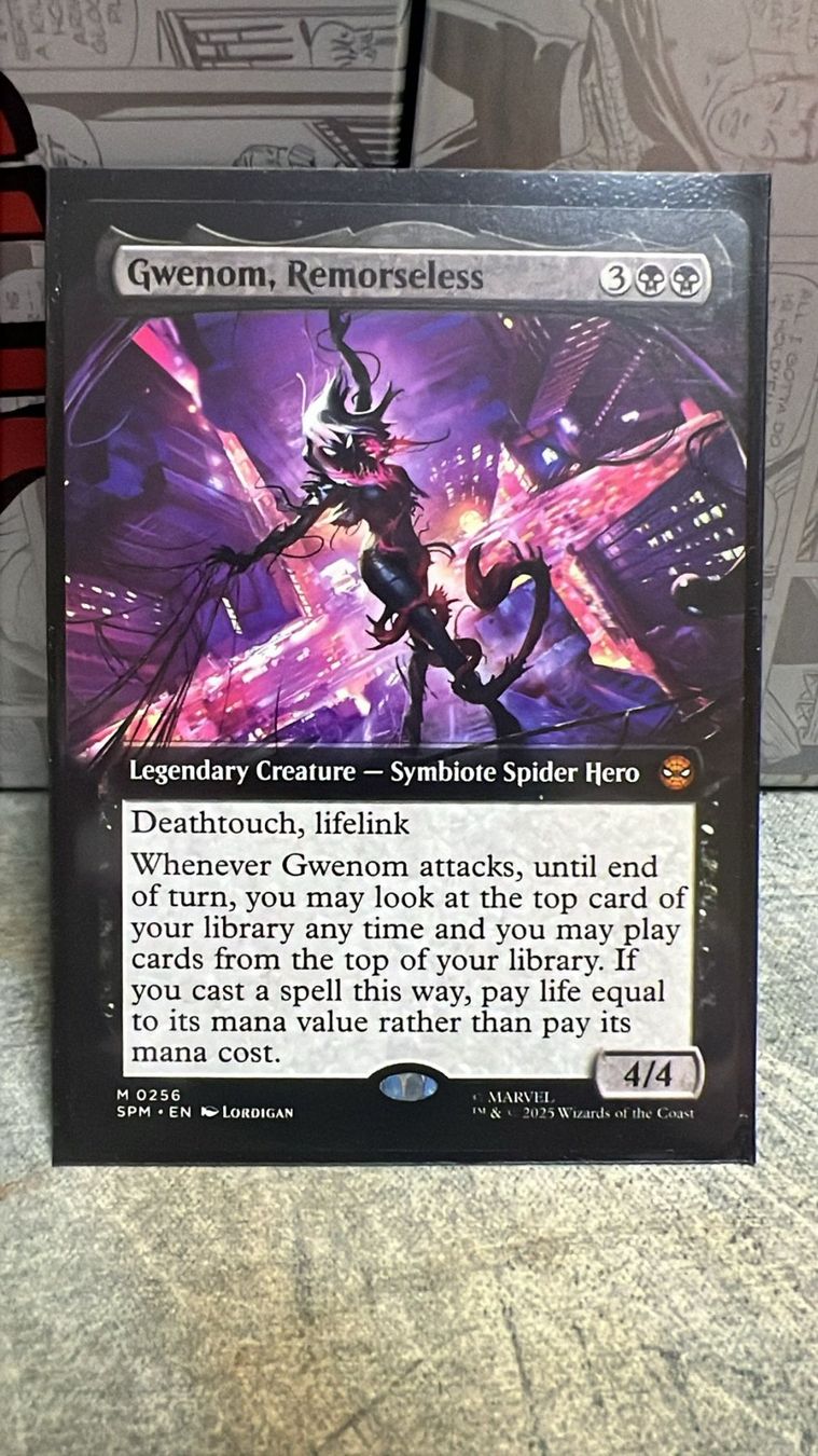 Magic The Gathering Sammelbilder & Trading cards: Gwenom, Remorseless Extended – Neu (gemäss Beschreibung) aus Wilen b. Wollerau von GarruksShop