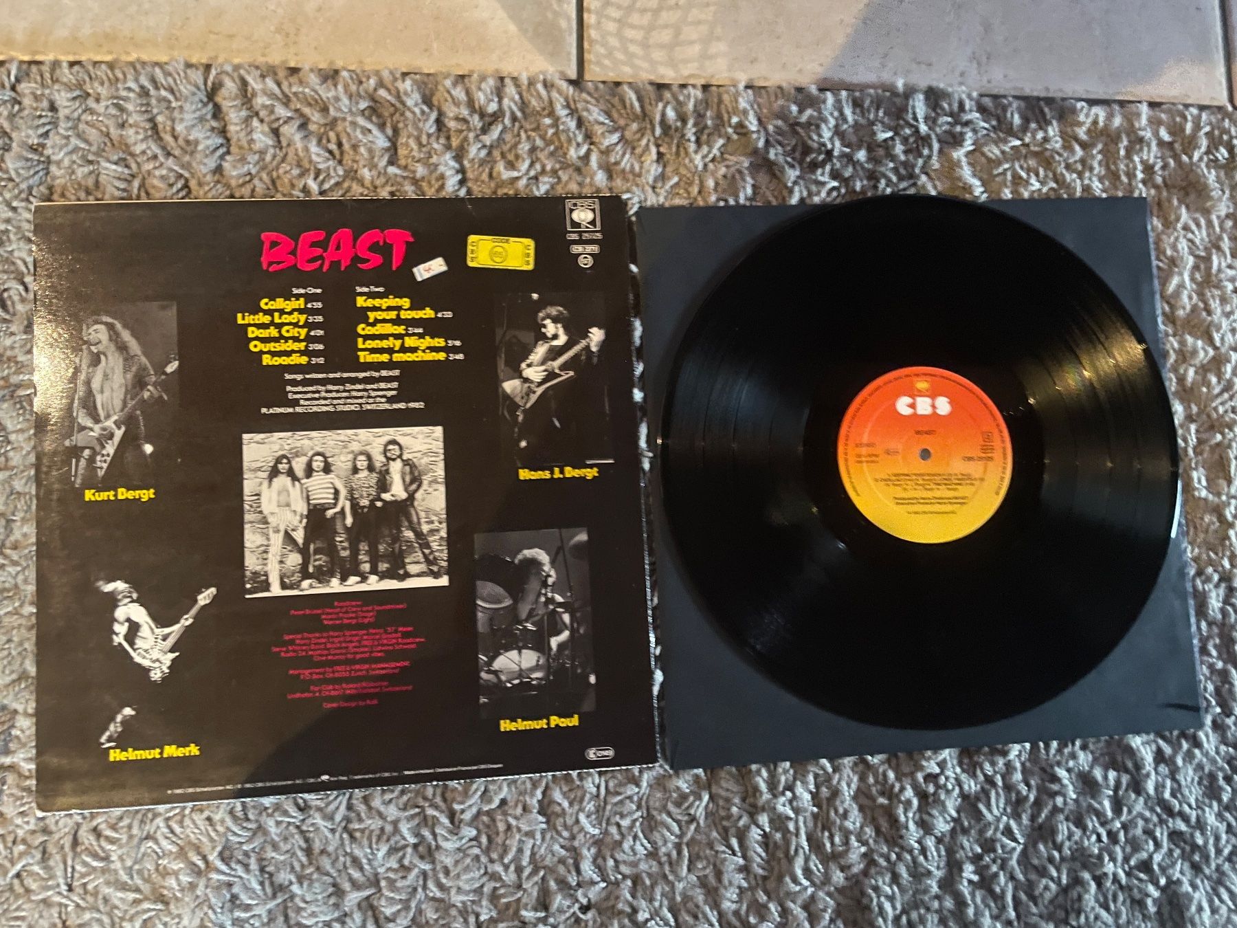 Dischi in vinile: Beast  – Beast  LP  1982 – Usato da Neuenhof venduto da django3001 1