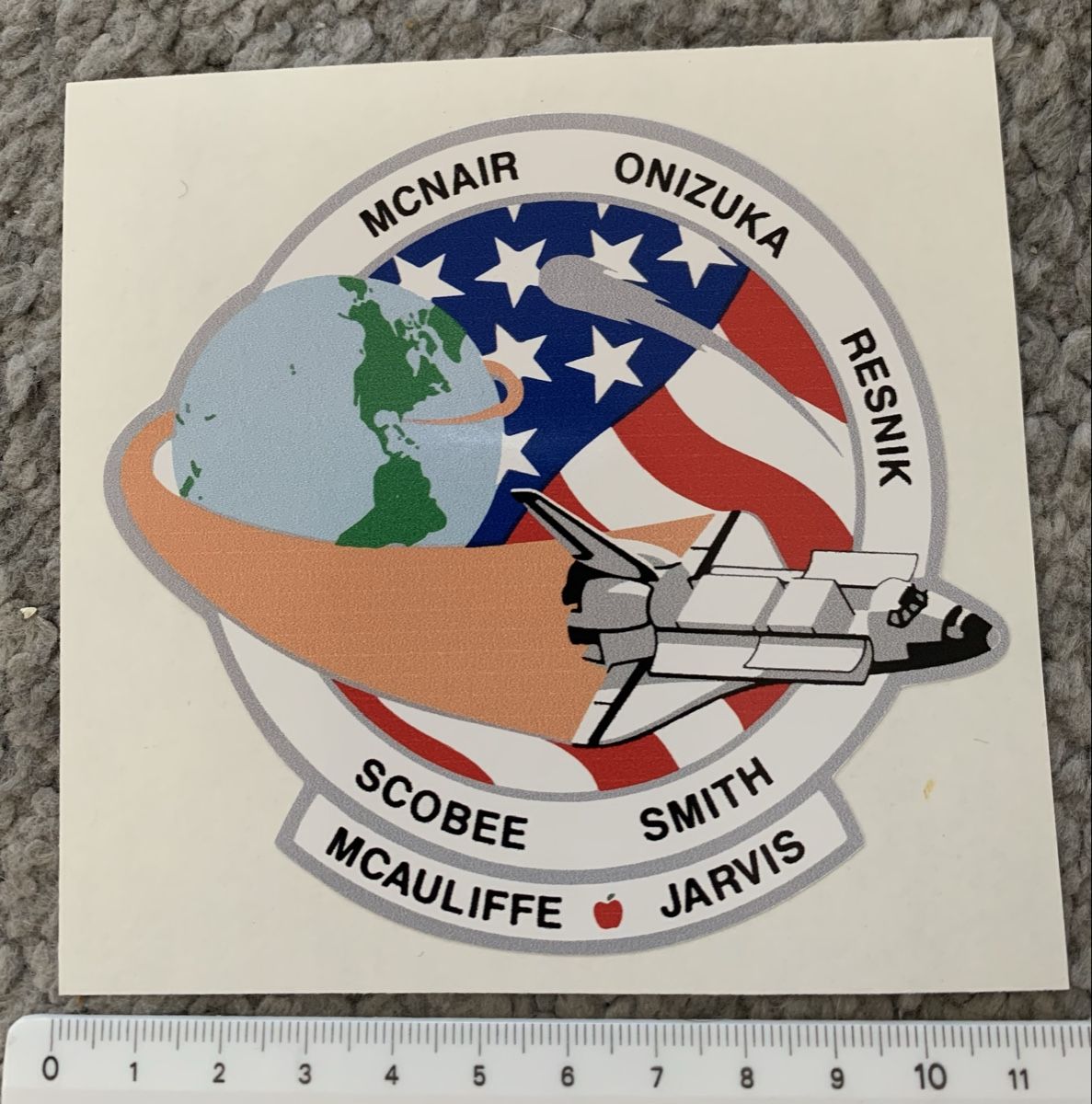 Sticker: Aufkleber Space Shuttle Mission STS-51-L Challenger – Nuovo (secondo la descrizione) da Esslingen venduto da Gargamel011