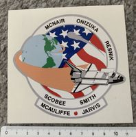 Aufkleber Space Shuttle Mission STS-51-L Challenger