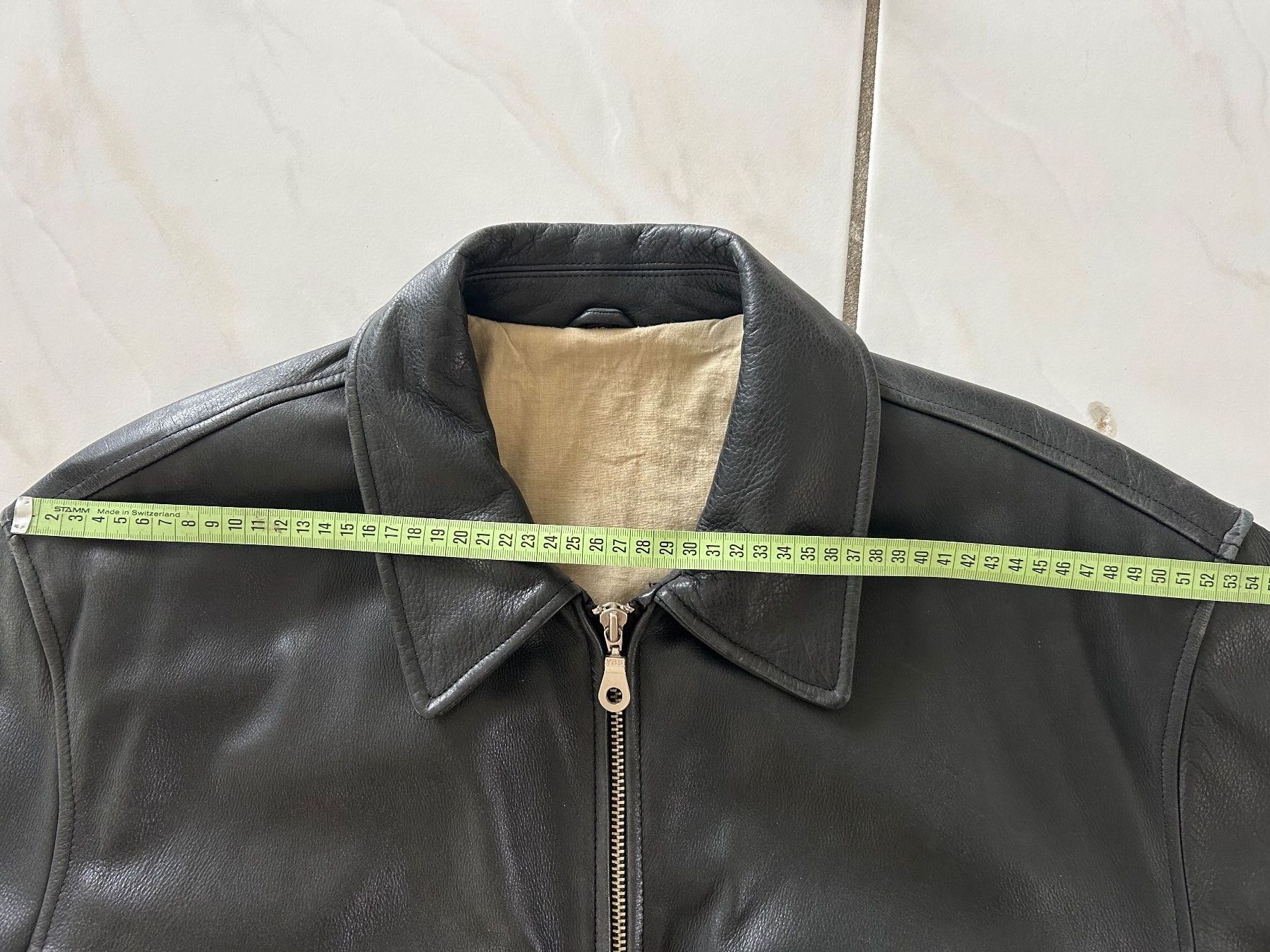 Giacche: Herren Rindslederjacke Leonardo, Grösse 52 – Usato da Gutenswil venduto da walker60 8