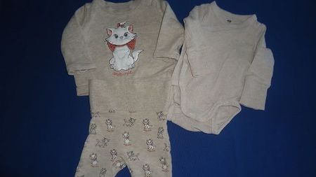 Marie Aristocats Set, Body, Grösse 56, Top Zustand!