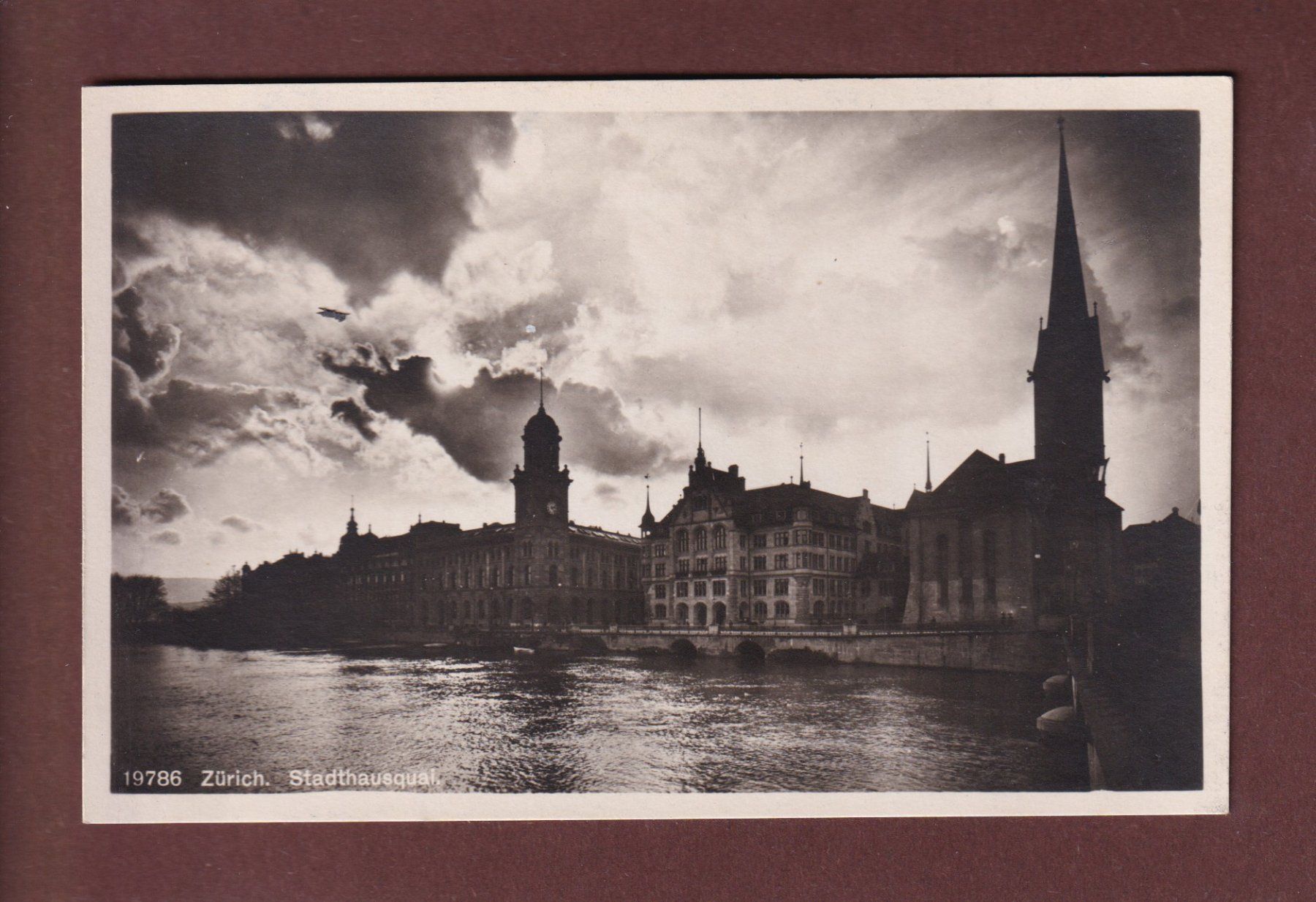 Cartes postales: ZÜRICH - Stadthausquai – D'occasion à Pully par nicecards-shop