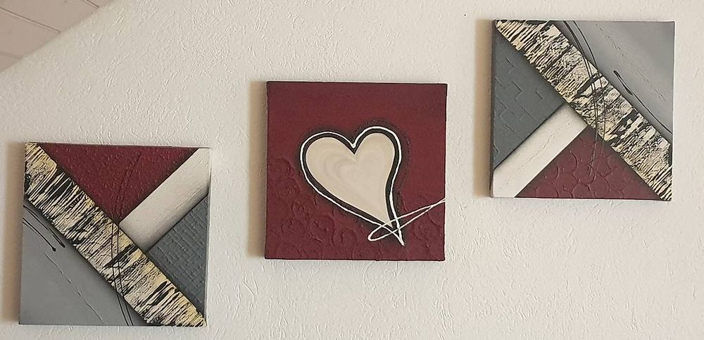 Foto & Immagini: 3 Acryl-Bilder – Usato da Hermetschwil-Staffeln venduto da Faessli0