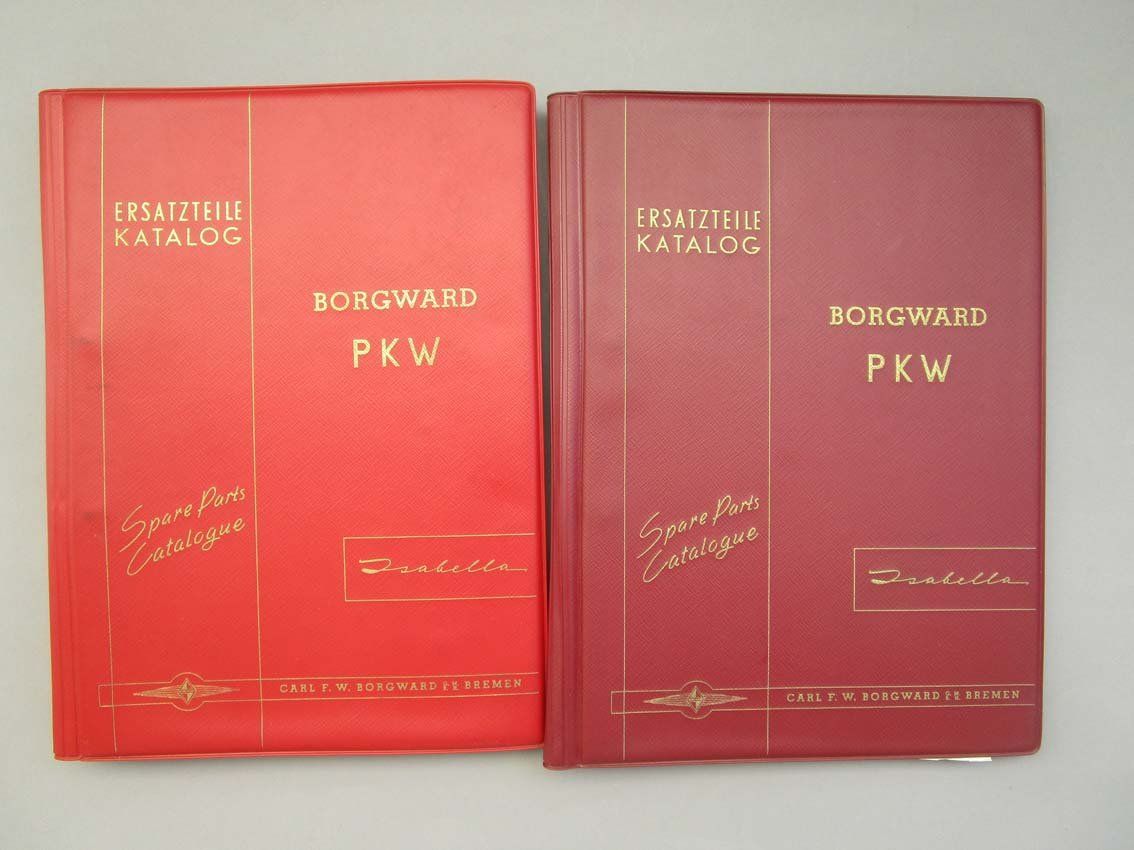 Bücher: Borgward Teileordner Teil 1+2 – Gebraucht aus Arlesheim von Prohof