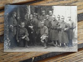 Echt Photo Karte / Schweiz. Grenzbesetzung 1914/15