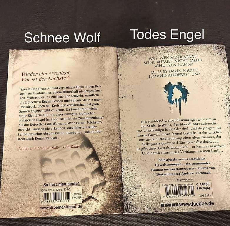 Livres: Drei Thriller  – D'occasion à Riniken par sel_p98d 1